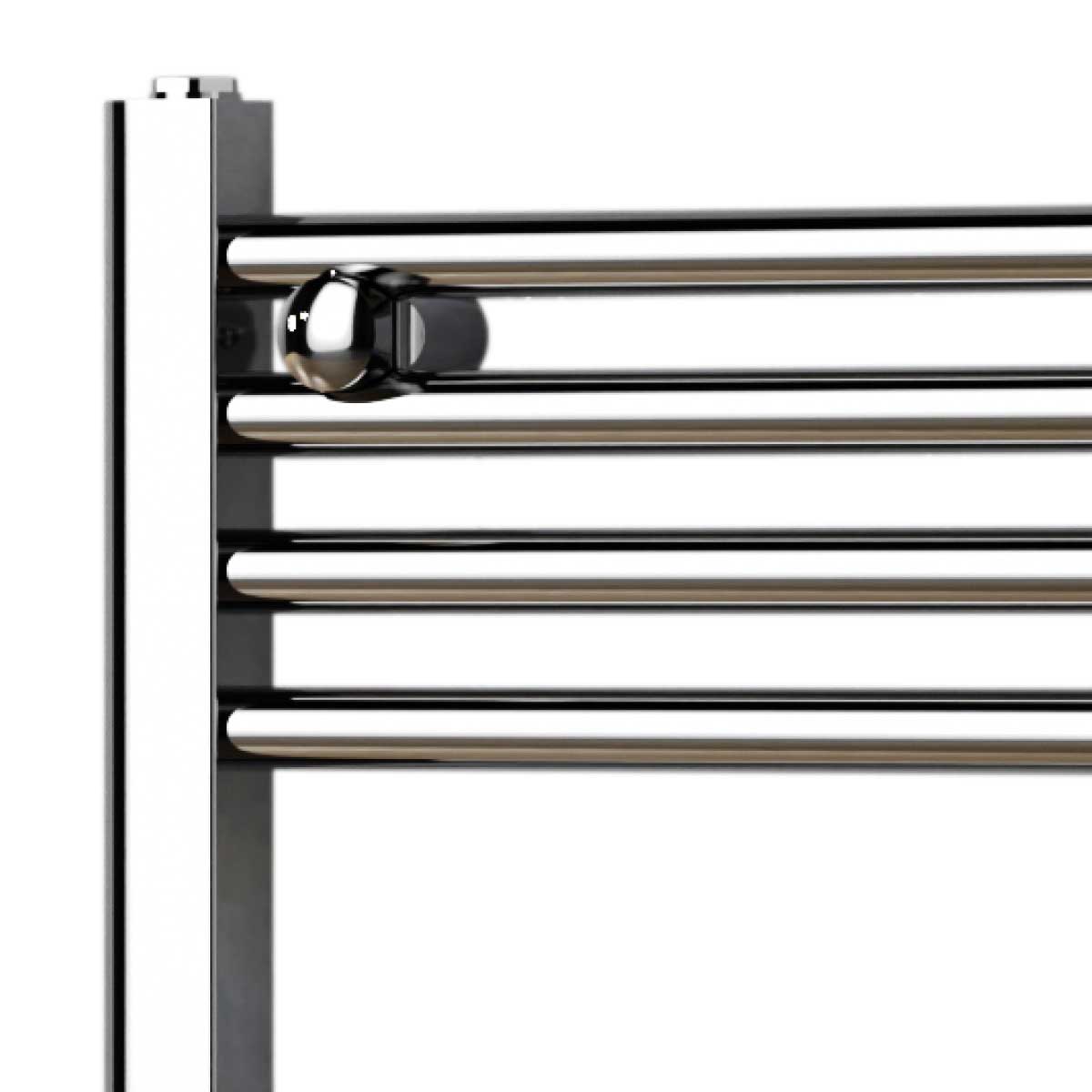 Termoarredo scaldasalviette da bagno idraulico 1780x500 mm interasse 450 mm in acciaio Cromato