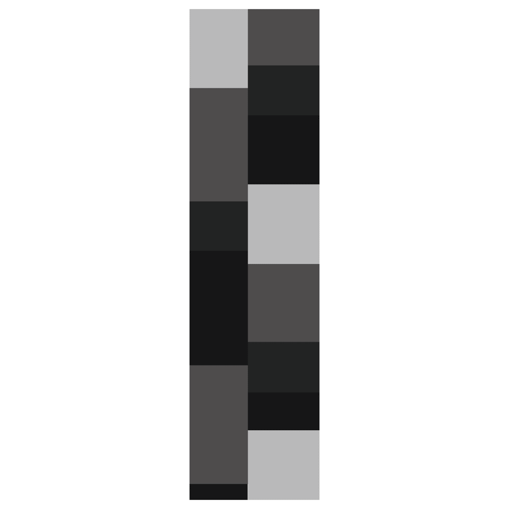  Termoarredo idraulico 150x36 cm interasse mm 50 Modello 'Almost Black' Termocrea