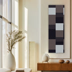  Termoarredo idraulico 150x51 cm interasse mm 50 Modello 'Almost Black' Termocrea