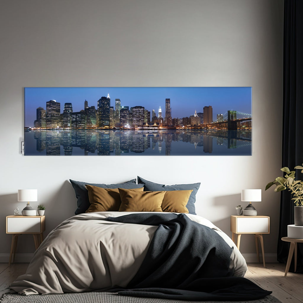 Termoarredo design linea TermoCrea Modello 'New York' cm 36x200 a piastra orizzontale interasse mm 50