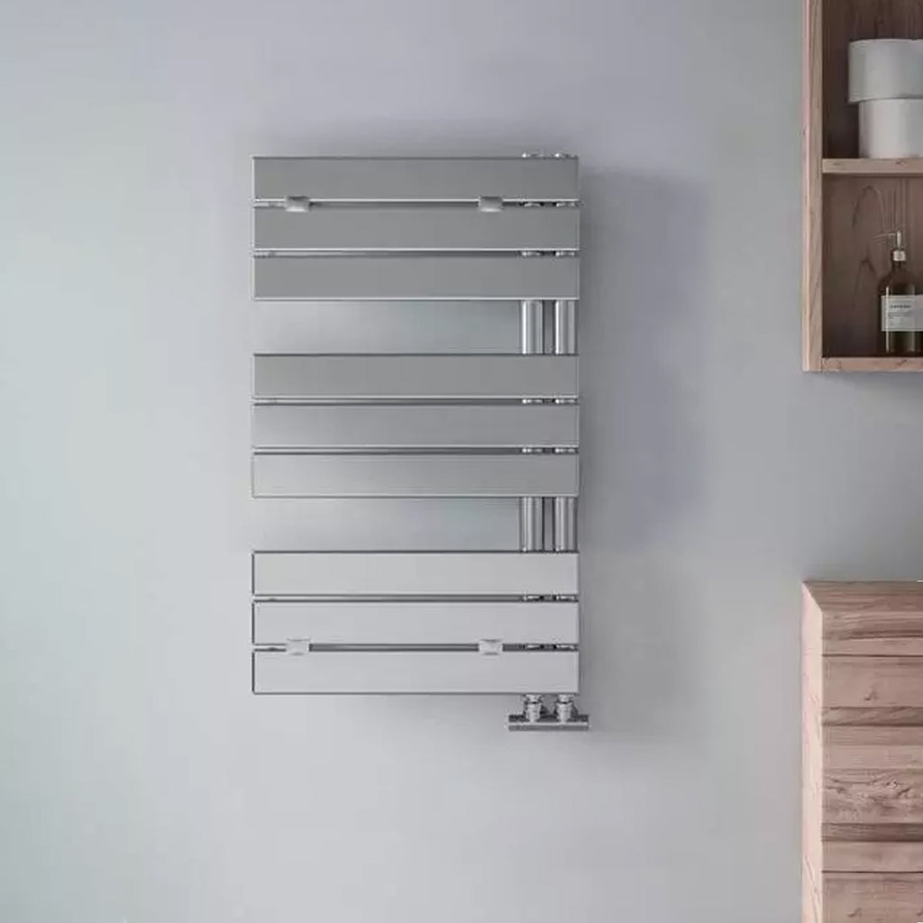 Termoarredo idraulico modello Alba di Lazzarini 830x500 - Cromo