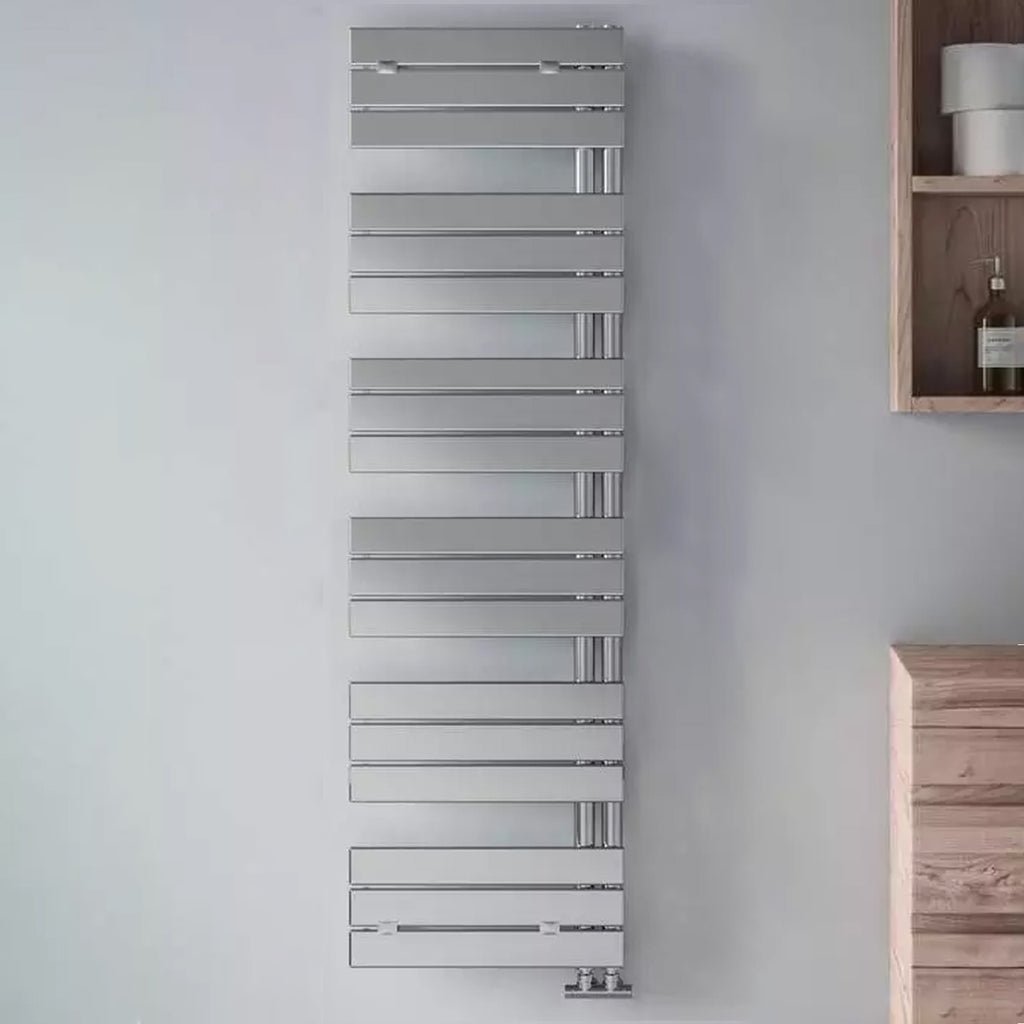 Termoarredo idraulico modello Alba di Lazzarini 1730x500 - Cromo