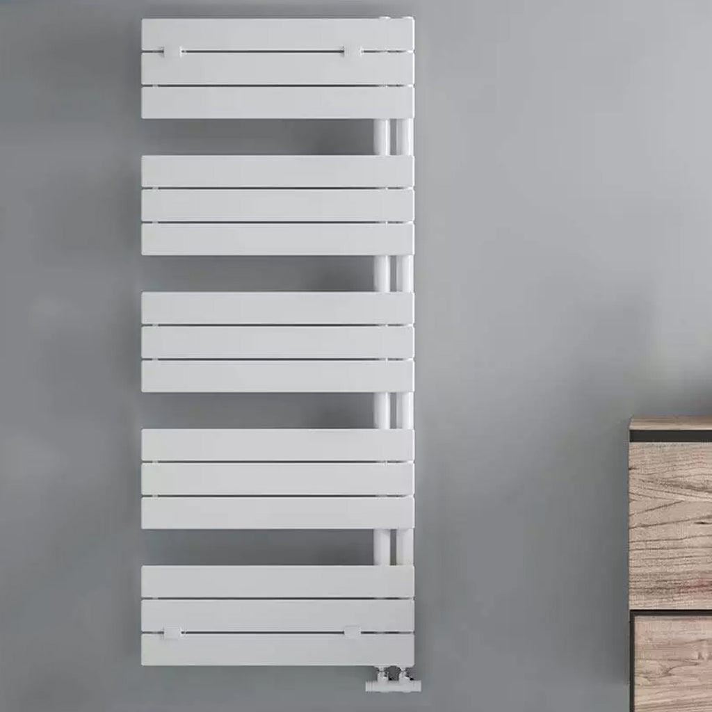 Termoarredo idraulico modello Alba di Lazzarini 1430x500 - Bianco