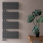 Termoarredo idraulico modello Alba di Lazzarini 1130x500 - Antracite