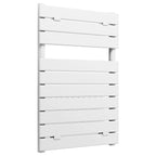 Termoarredo idraulico modello Palermo di Lazzarini 840x500 - Bianco
