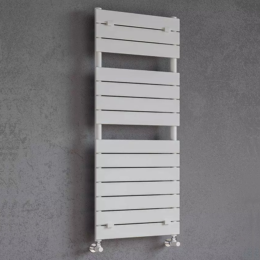 Termoarredo idraulico modello Palermo di Lazzarini 1213x500 - Bianco