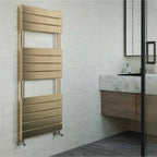 Termoarredo idraulico modello Egadi di Lazzarini 1213x500 mm B-Brass