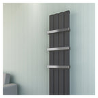 Appendino scaldasalviette per termoarredo Anima larghezza cm 28 in acciaio cromato