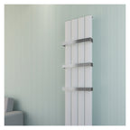 Appendino scaldasalviette per termoarredo Anima larghezza cm 47 in acciaio cromato