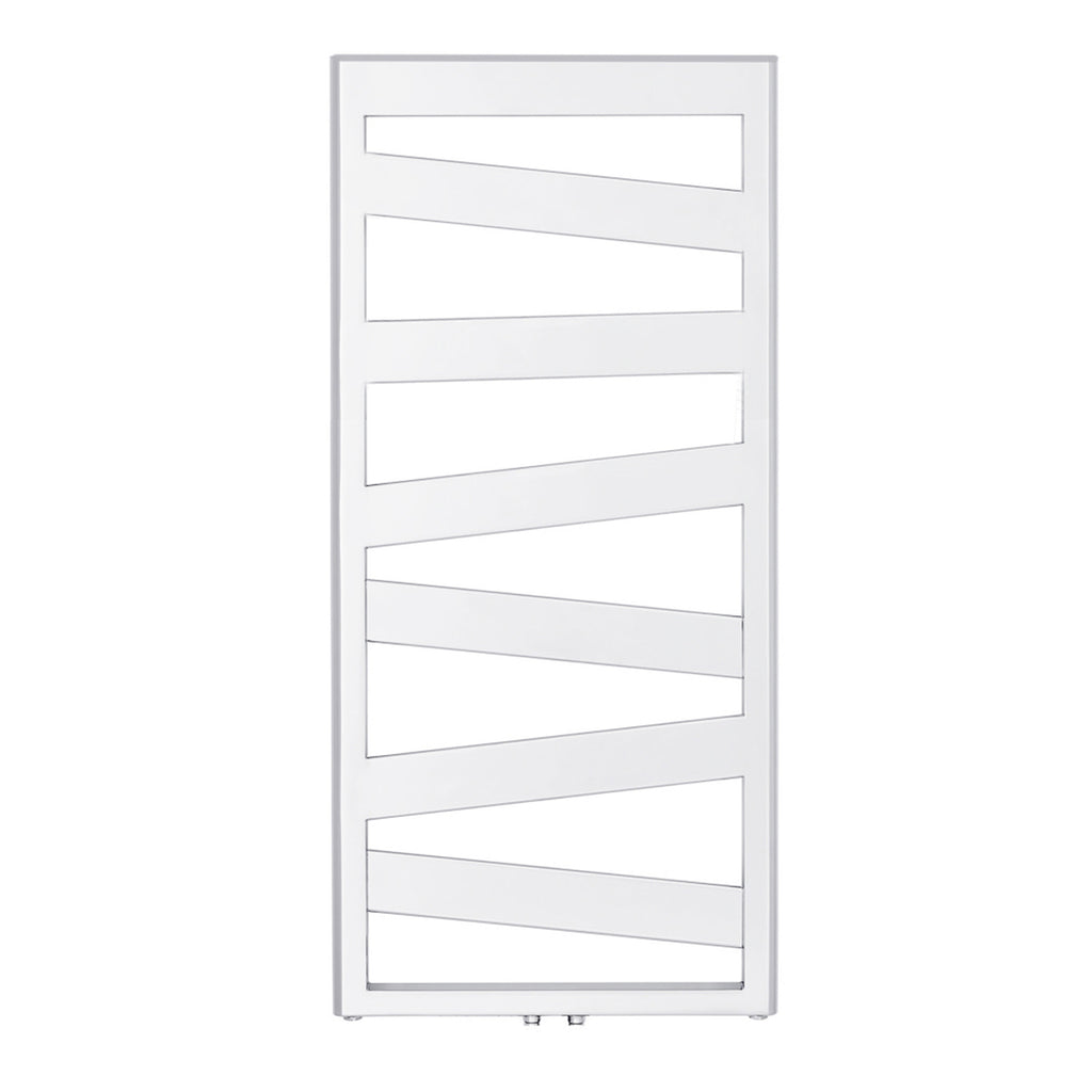 Termoarredo in acciaio Bianco Zehnder modello Ribbon H. 965 x L. 500 mm