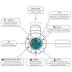 Termoarredo elettrico 1200x600 bianco Lazzarini E-Bolzano 600 watt con termostato