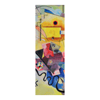  Termoarredo idraulico 120x36 cm interasse mm 50 Modello 'Klee' Termocrea