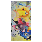  Termoarredo idraulico 120x59 cm interasse mm 50 Modello 'Klee' Termocrea