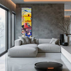  Termoarredo idraulico 150x36 cm interasse mm 50 Modello 'Klee' Termocrea