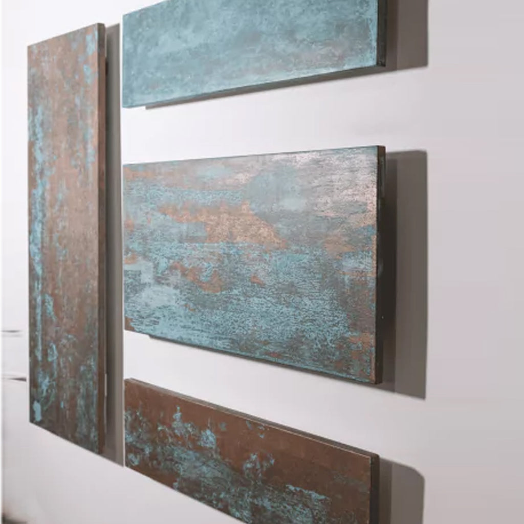 Termoarredo elettrico a piastra modello Perfetto 110x55 cm - Verderame