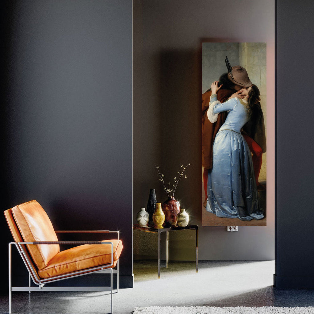 Termoarredo idraulico 200x59 cm interasse mm 50 Modello 'Il bacio di Hayez' Termocrea