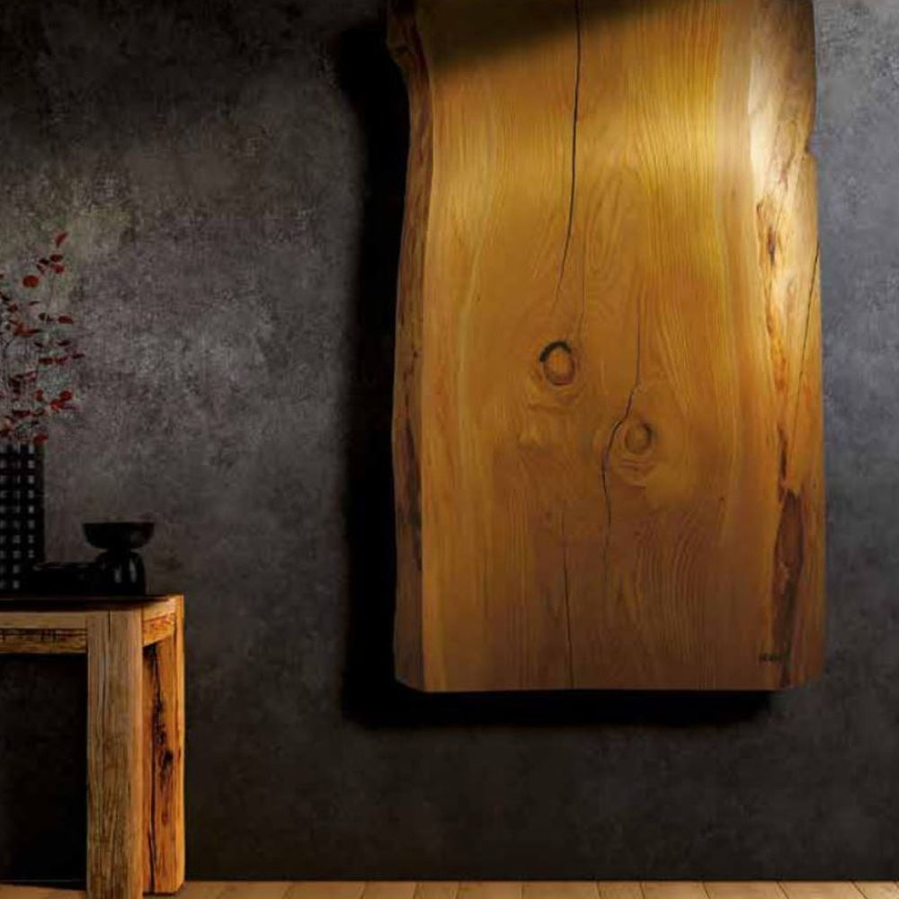 Termoarredo elettrico modello Maxi Xilo 700 Watt serie legno cm 90x14x120h Hom Warm