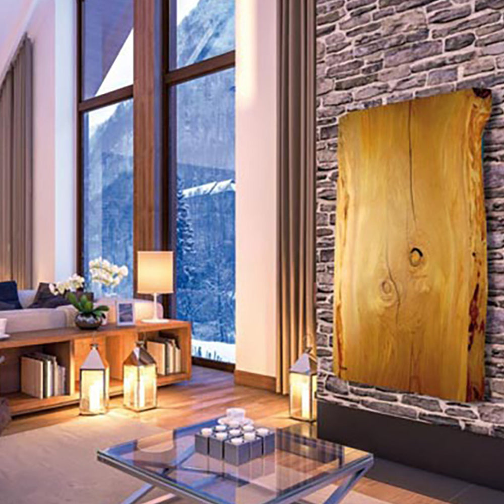 Termoarredo elettrico modello Maxi Xilo 700 Watt serie legno cm 90x14x120h Hom Warm