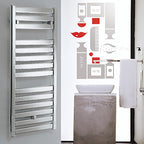 Termoarredo scaldasalviette Lazzarini Capri 1703x500 interasse 450 Cromato