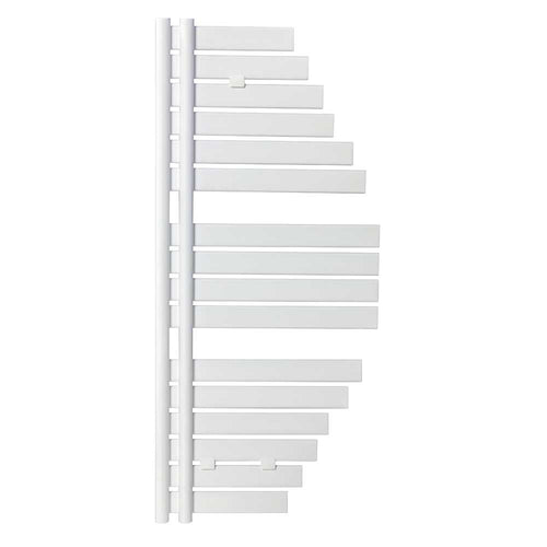 Termoarredo scaldasalviette Lazzarini Spinnaker reversibile 800x463 mm interasse 50 mm Bianco