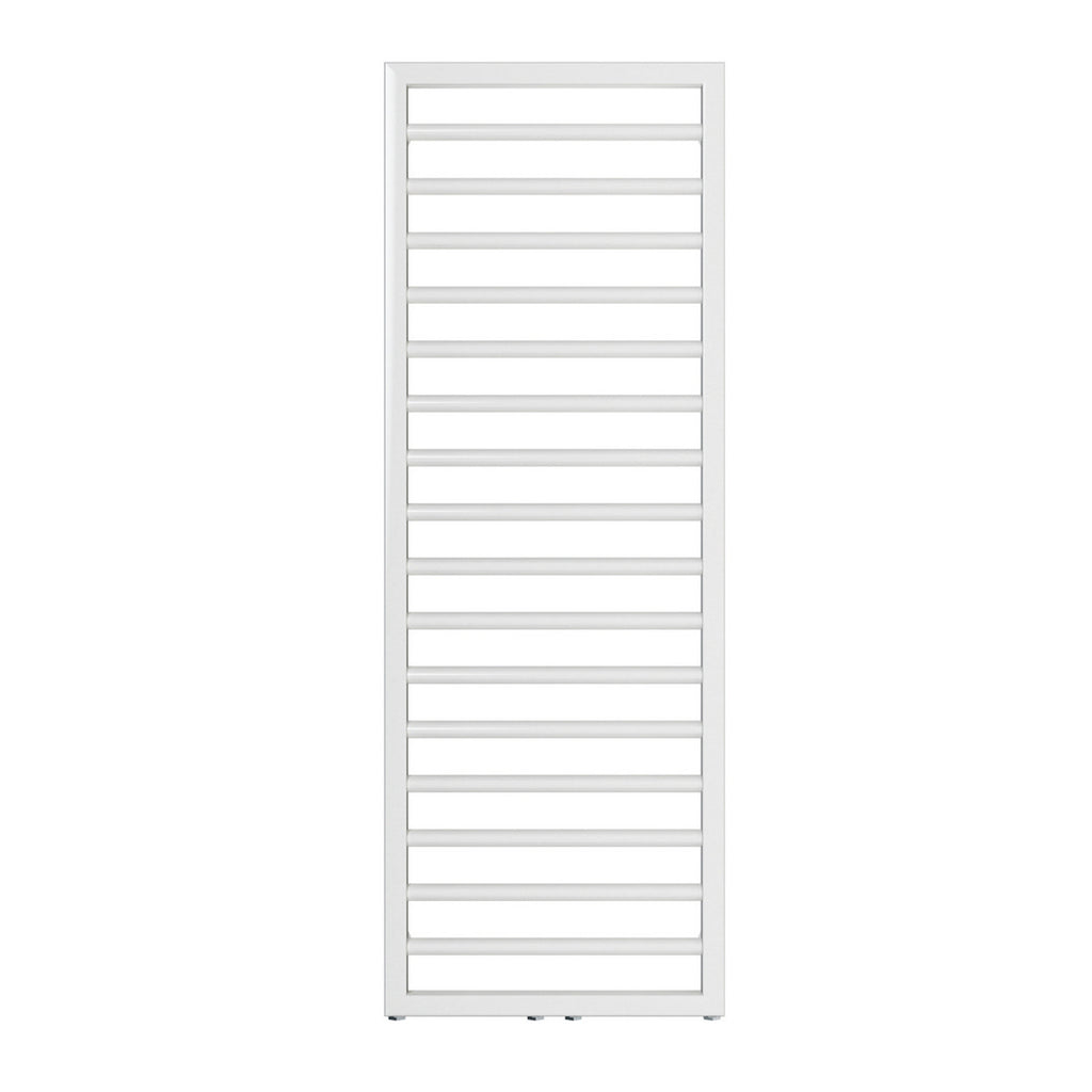 Termoarredo in acciaio con elementi tondi Bianco Zehnder modello Subway H. 1261 x L. 600 mm