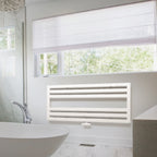 Termoarredo piatto Lazzarini 500x1200 mm interasse 1100 mm/50 mm modello Urbino finitura Bianco