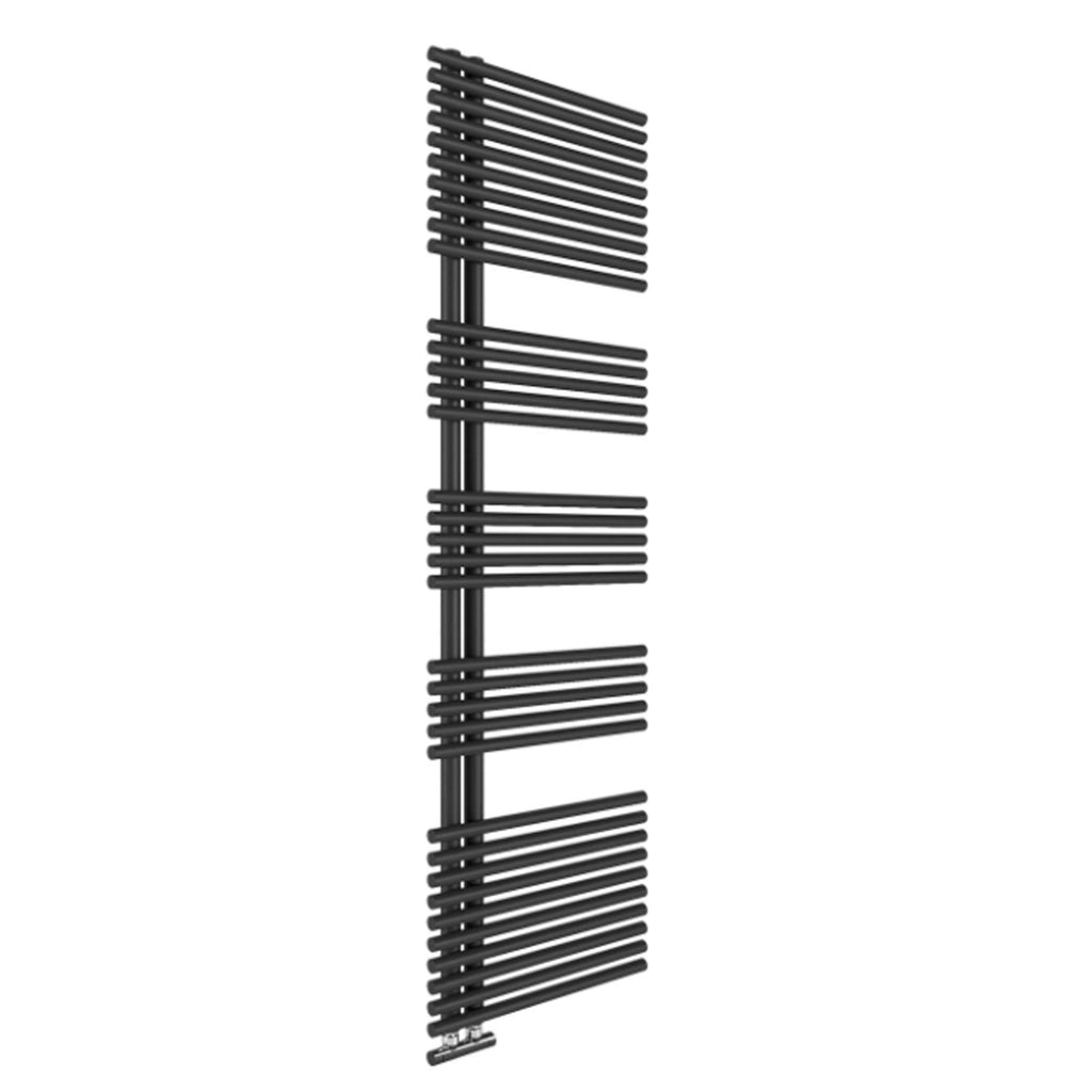 Termoarredo a bandiera 1700x500 mm interasse 50 mm modello Bari finitura Antracite