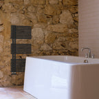 Termoarredo a bandiera 1120x500 mm interasse 50 mm modello Bari finitura Bianco