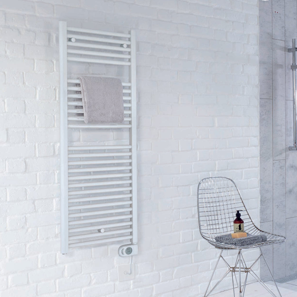 Termoarredo Elettrico Zehnder modello Aura H. 1300 - Bianco 750 Watt