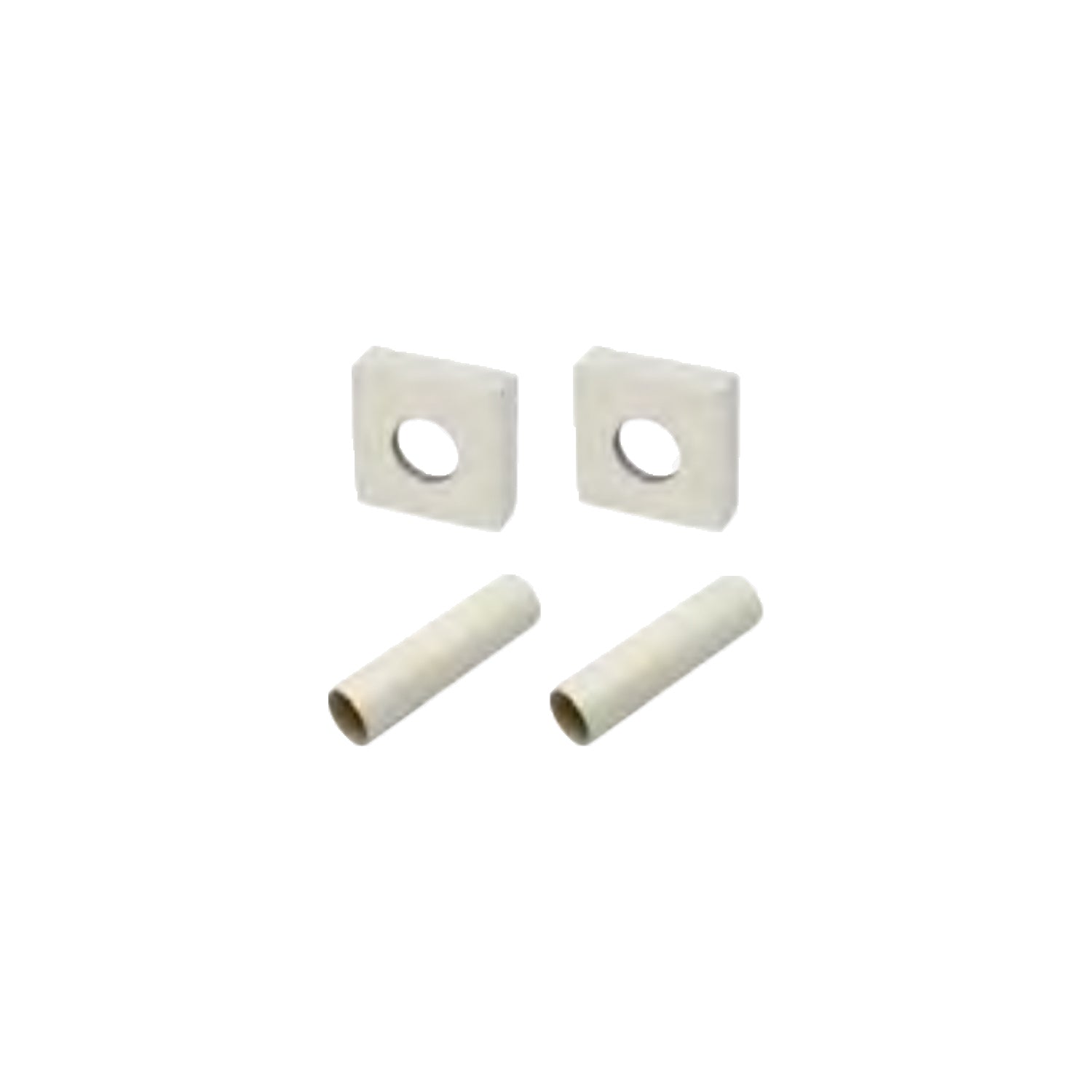Kit copritubo Quadro per radiatori e termoarredo Diametro interno 16 - Bianco