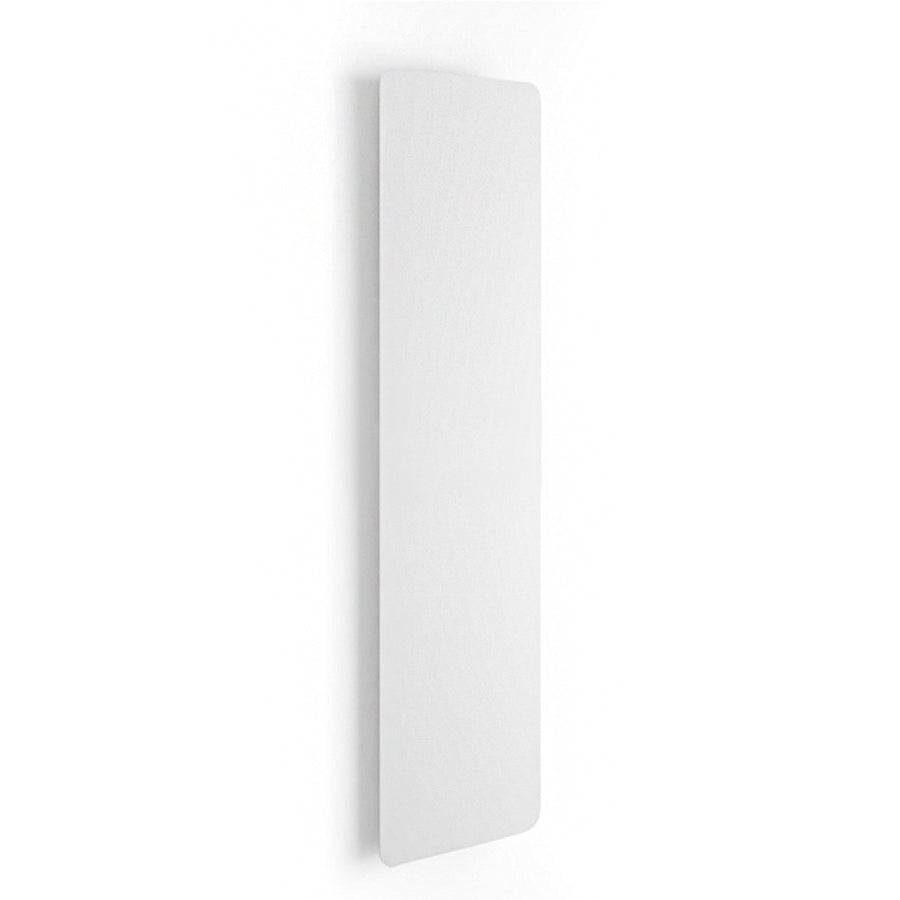 Termoarredo elettrico a muro in acciaio al carbonio collezione Caligo di Lineabeta colore bianco cm 47x179