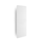 Termoarredo idraulico 662 Watt a muro in acciaio al carbonio collezione Caligo di Lineabeta colore bianco cm 47x119