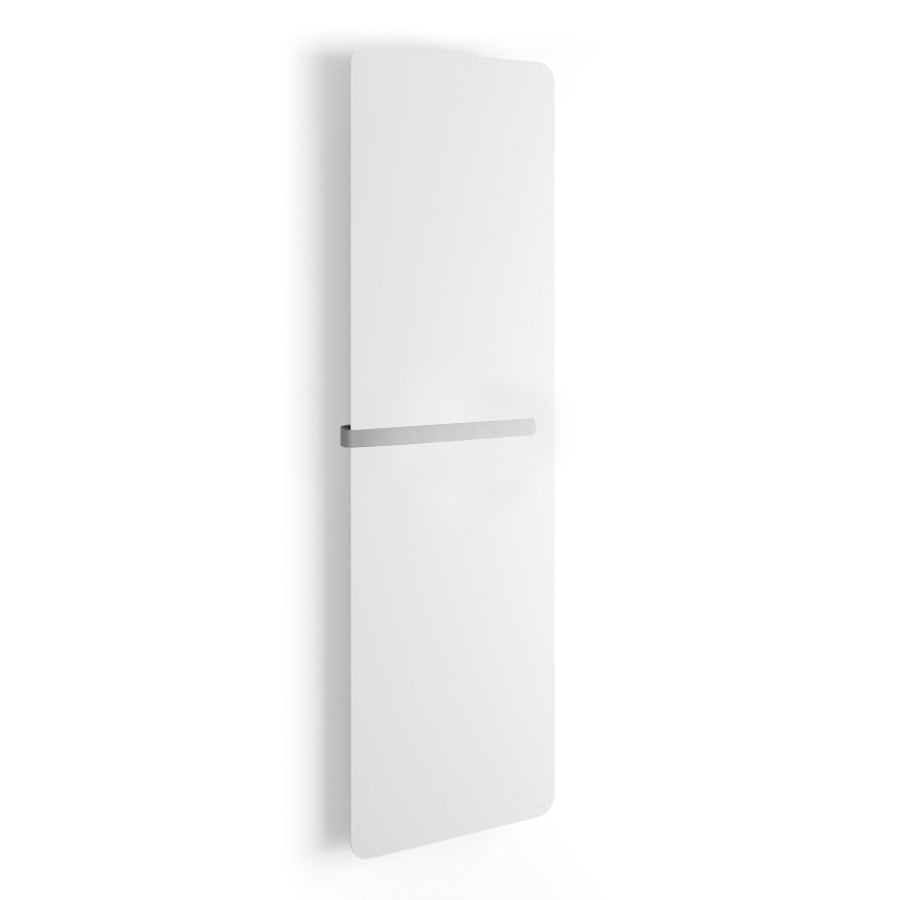 Termoarredo idraulico 886 Watt a muro in acciaio al carbonio collezione Caligo di Lineabeta colore bianco cm 47x159