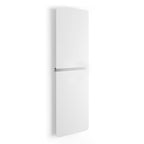 Termoarredo idraulico 886 Watt a muro in acciaio al carbonio collezione Caligo di Lineabeta colore bianco cm 47x159
