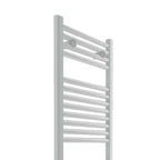 Termoarredo scaldasalviette bianco adatto per spazi piccoli 1230X400 interasse 350