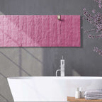 Termoarredo elettrico a piastra modello Toscana 180x30 cm - Bianco