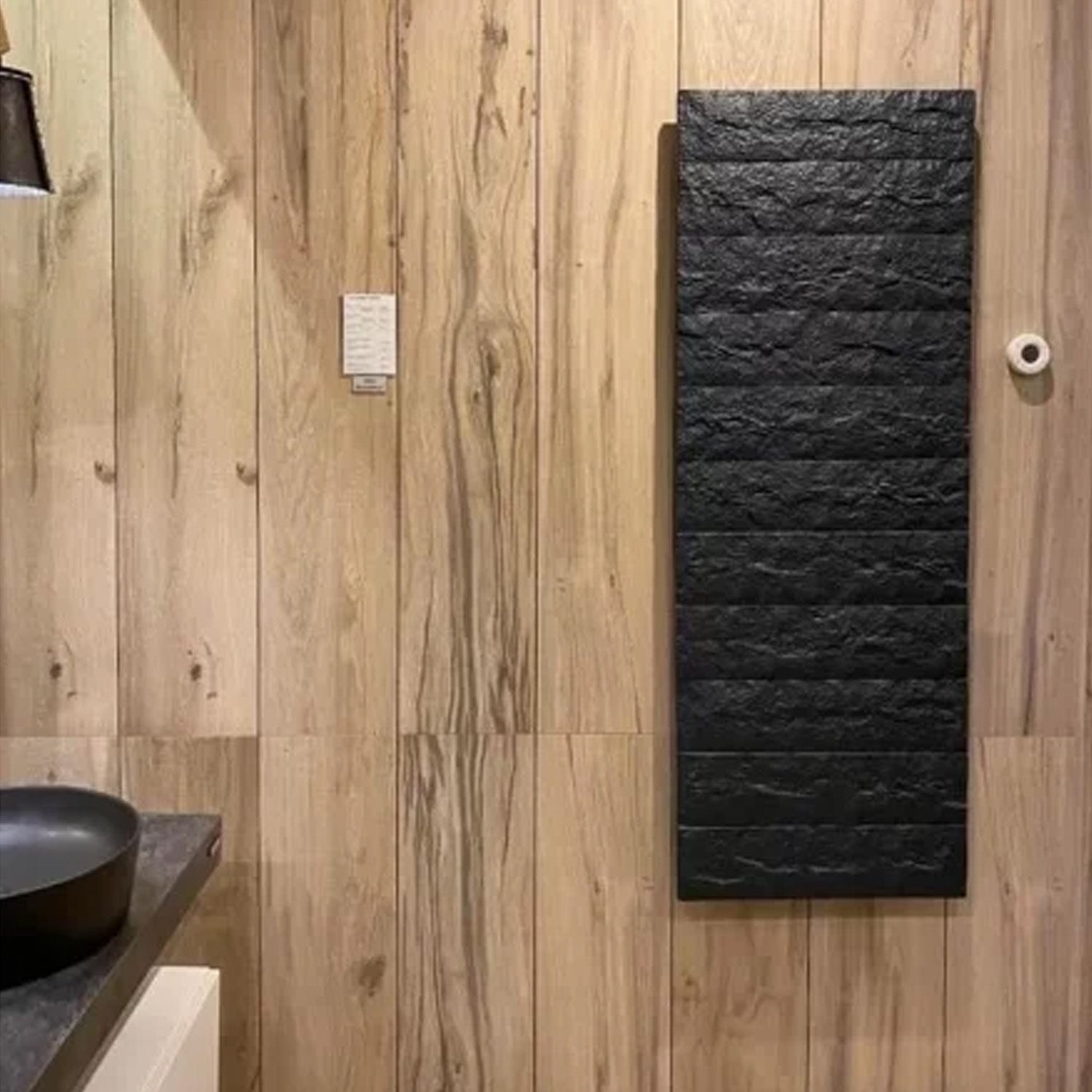 Termoarredo elettrico a piastra modello Toscana 180x30 cm - Bianco