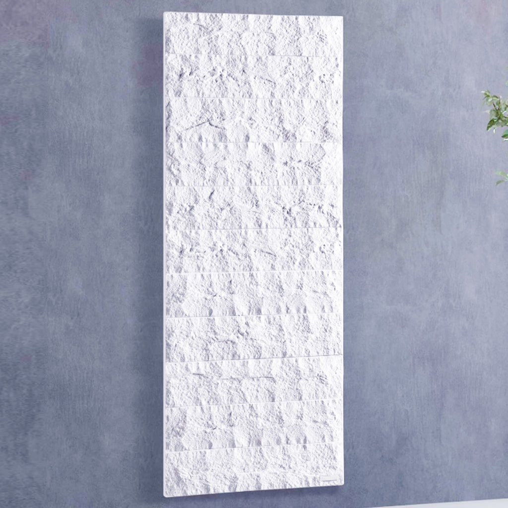 Termoarredo elettrico a piastra modello Toscana 150x55 cm - Bianco