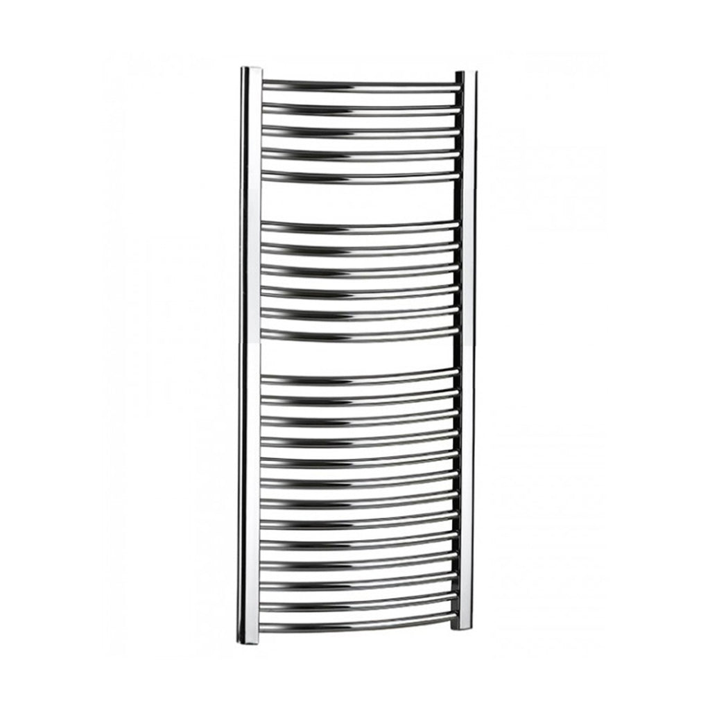 Termoarredo Curvo Roma di Lazzarini 1230x450 interasse 405 - Cromato