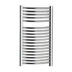 Termoarredo Curvo Roma di Lazzarini 840x450 interasse 405 - Cromato