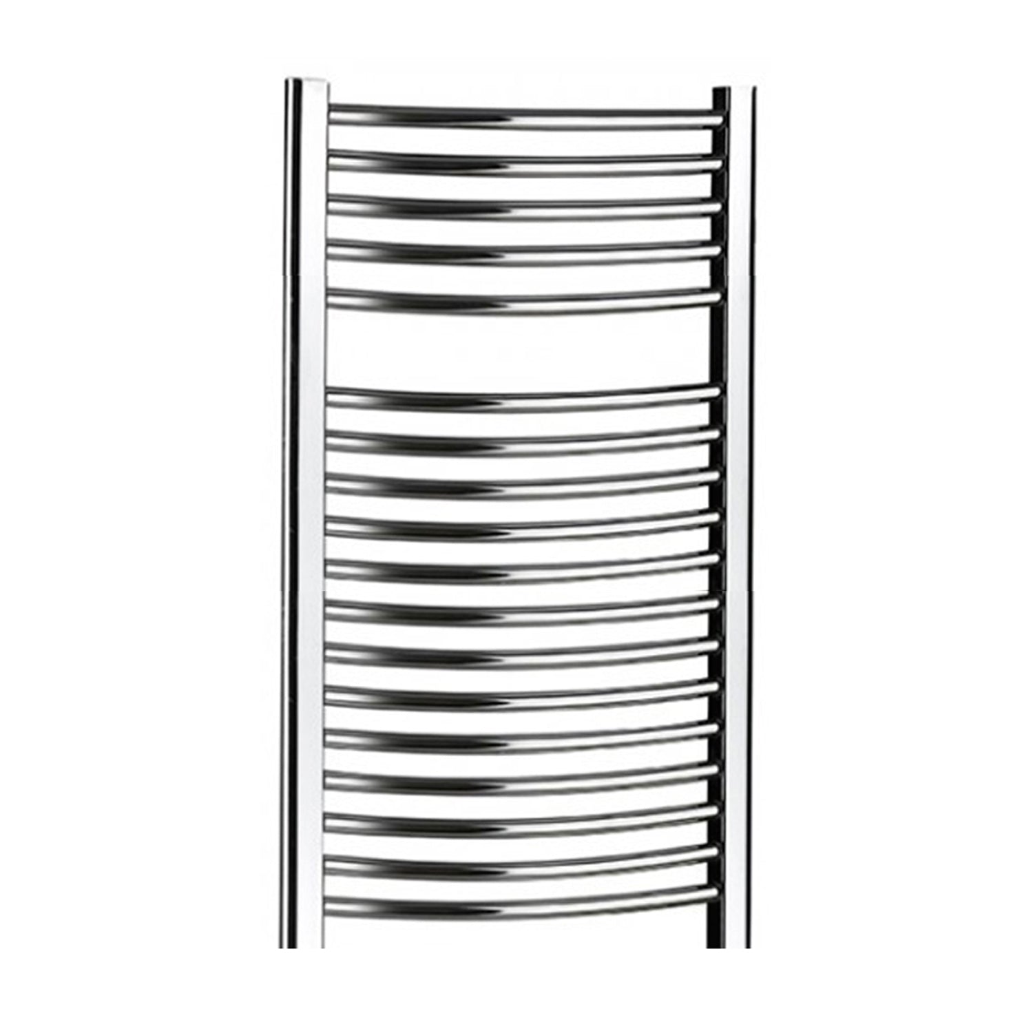 Termoarredo Curvo Roma di Lazzarini 840x450 interasse 405 - Cromato