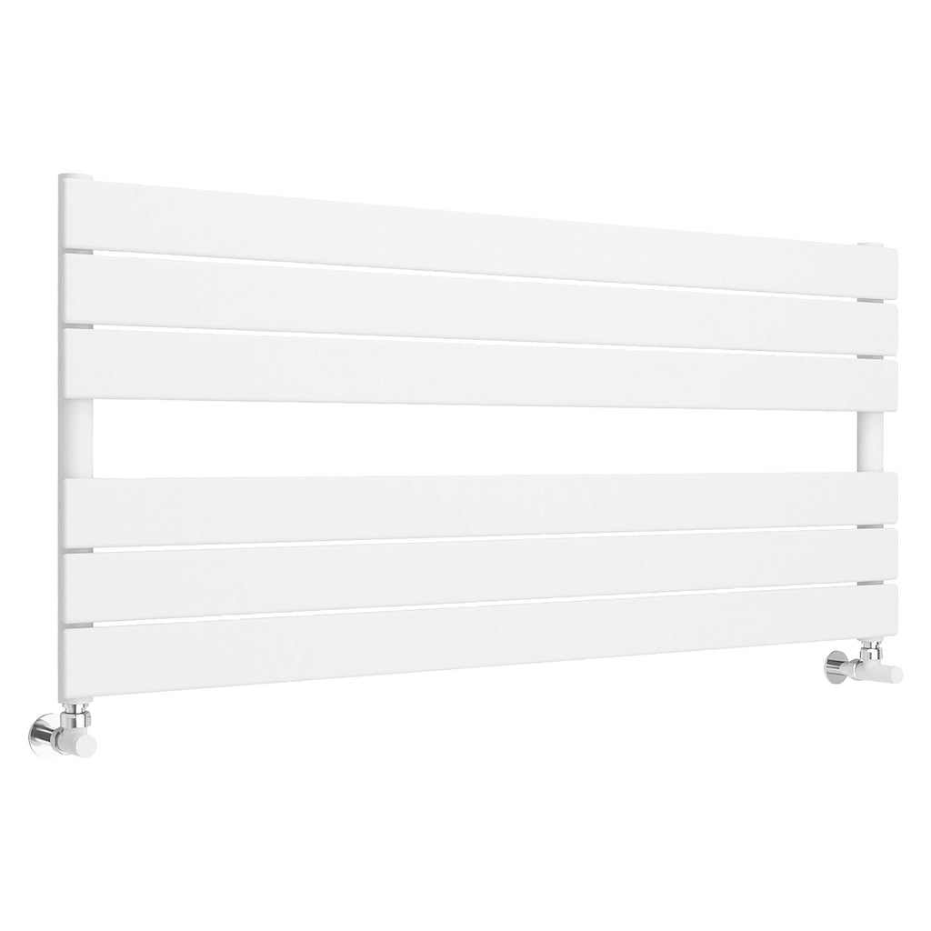 Termoarredo idraulico modello Genova di Lazzarini 534x1200 finitura Bianco