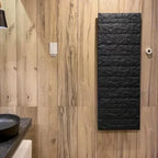 Termoarredo a piastra modello Toscana 150x55 cm interasse 5 cm - Bianco