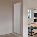 Termoarredo elettrico a piastra verticale modello E-Termocrea bianco 200x60 cm Alta Potenza 1750 Watt