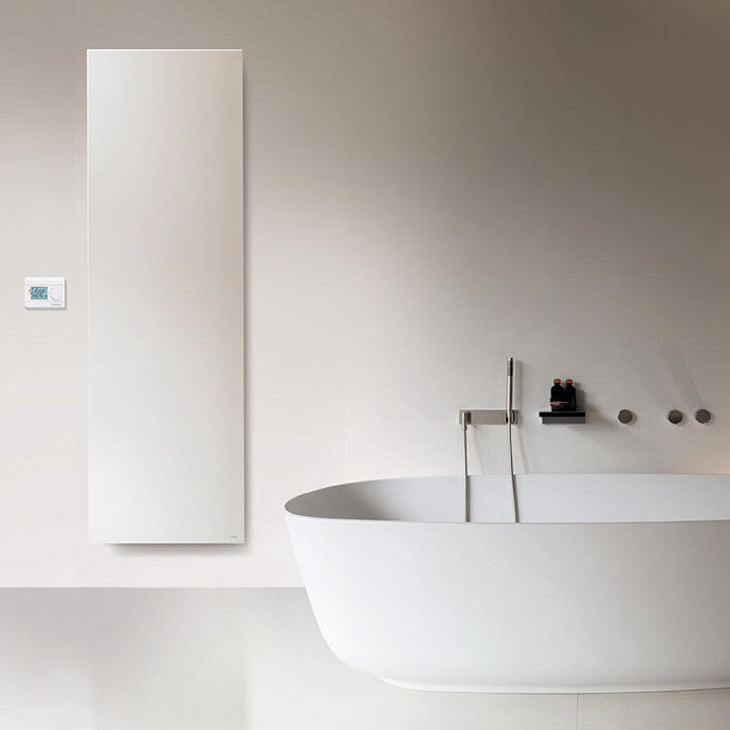 Termoarredo elettrico a piastra verticale modello E-Termocrea Smart bianco 2020x620 mm