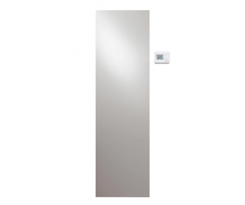  Termoarredo elettrico a piastra verticale modello E-Termocrea Smart bianco 2020x620 mm