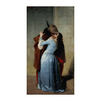  Termoarredo idraulico 120x59 cm interasse mm 50 Modello 'Il bacio di Hayez' Termocrea