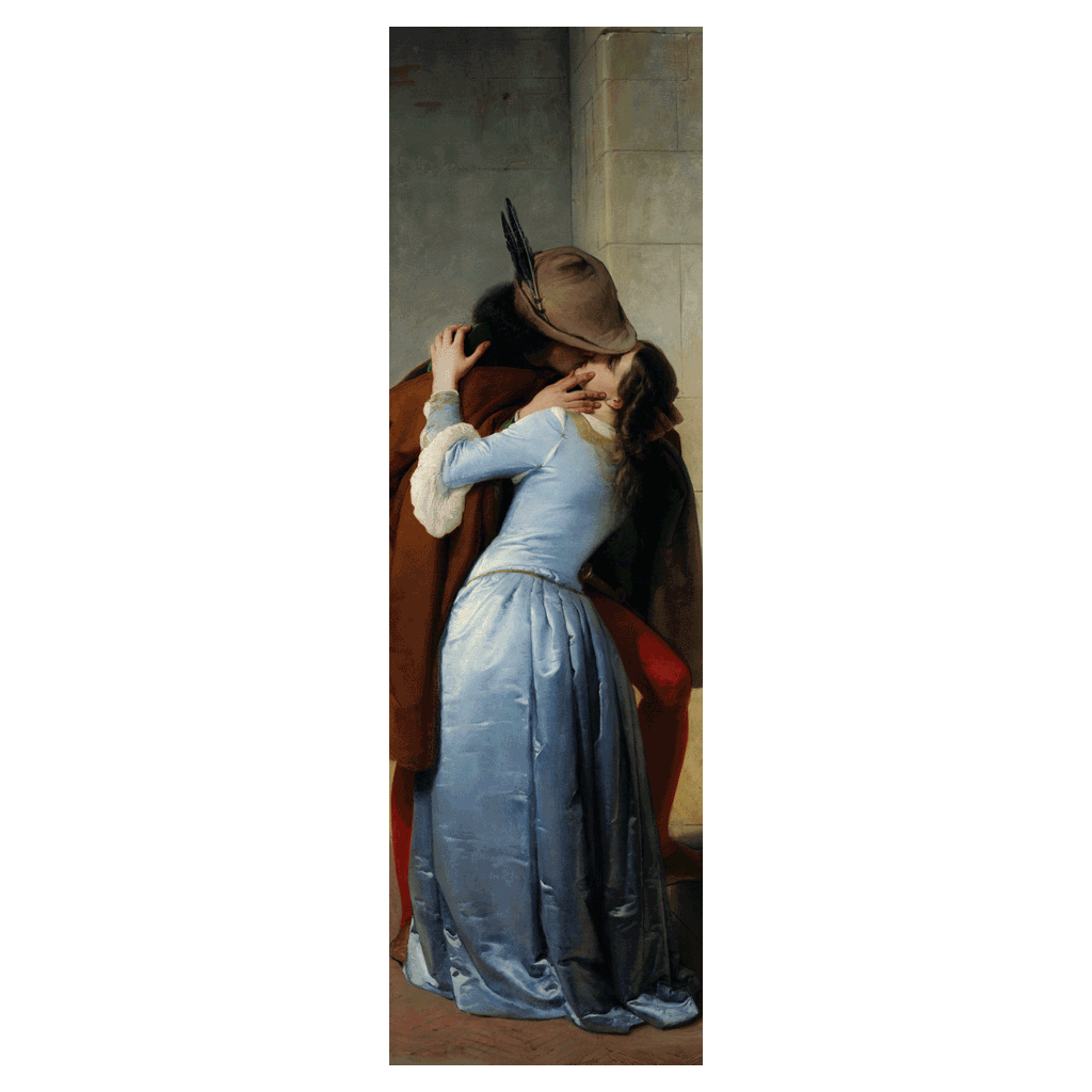  Termoarredo idraulico 180x51 cm interasse mm 50 Modello 'Il bacio di Hayez' Termocrea