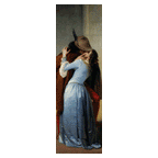  Termoarredo idraulico 180x51 cm interasse mm 50 Modello 'Il bacio di Hayez' Termocrea