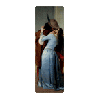  Termoarredo idraulico 120x36 cm interasse mm 50 Modello 'Il bacio di Hayez' Termocrea